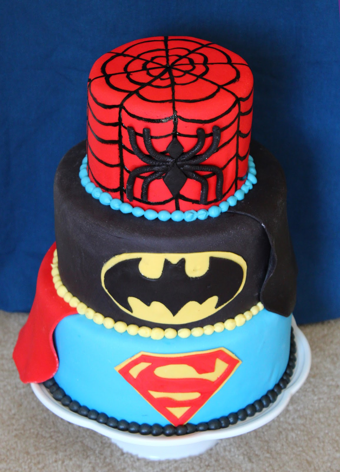 Superhero Birthday Cakes
 Cake Flair Superhero Cake