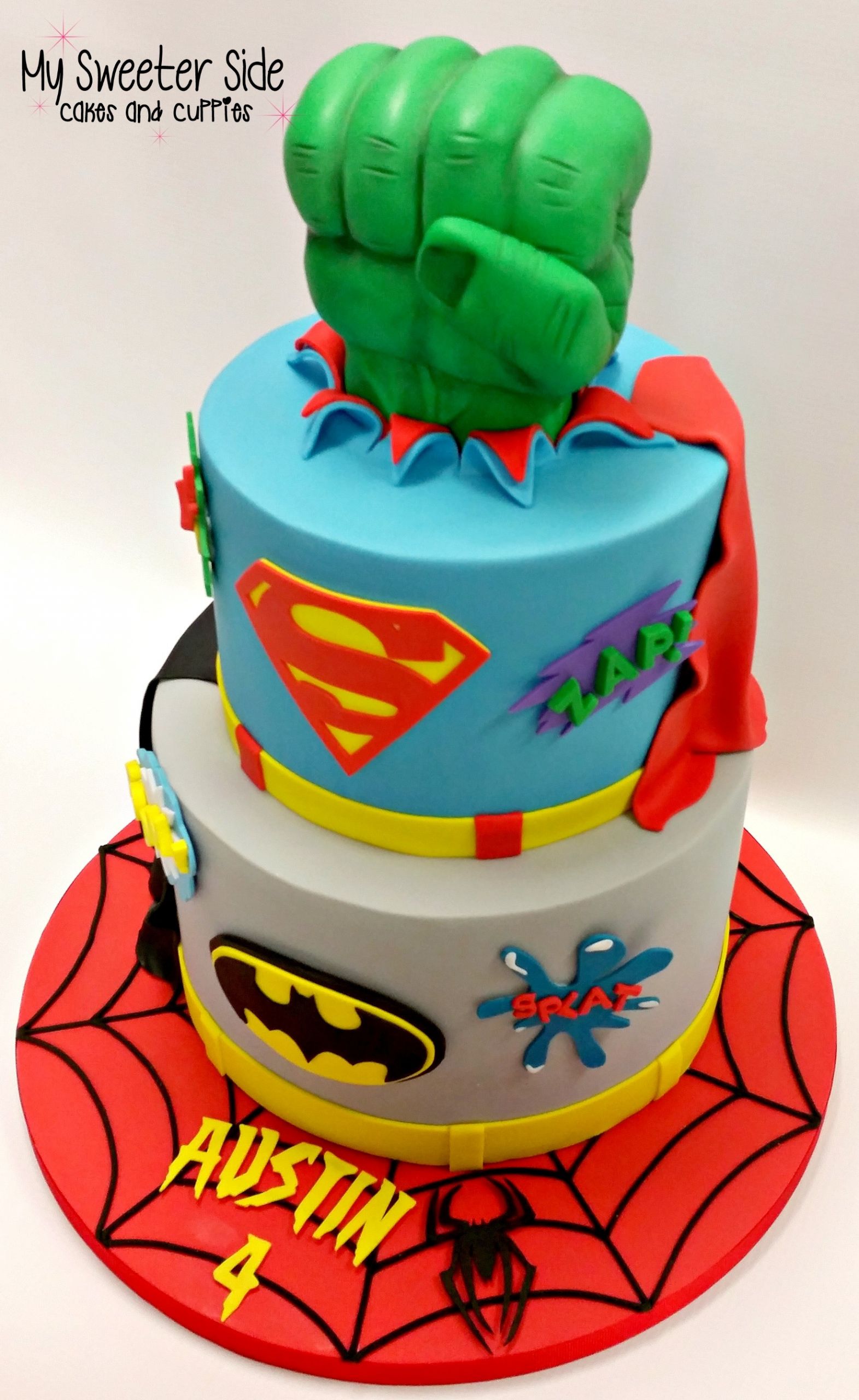 Superhero Birthday Cakes
 Superhero Cake CakeCentral