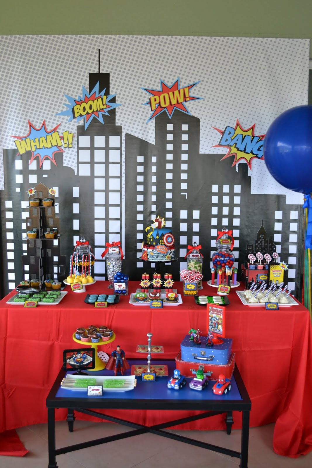 Superhero Birthday Party Supplies
 Partylicious Events PR Superhero Party