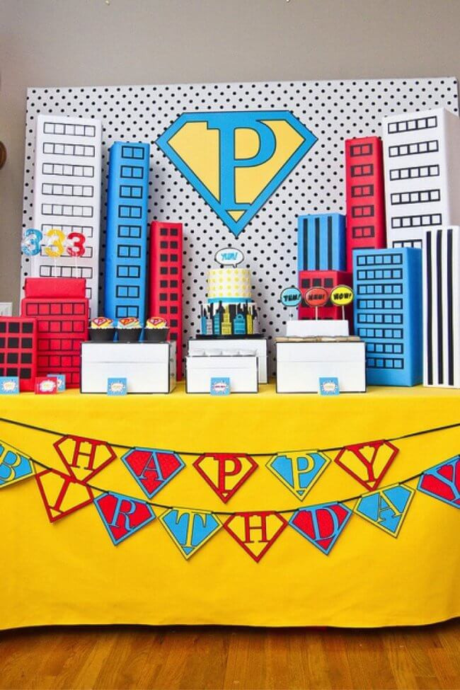 Superhero Birthday Party Supplies
 41 Superhero Birthday Party Supplies Games Decorations