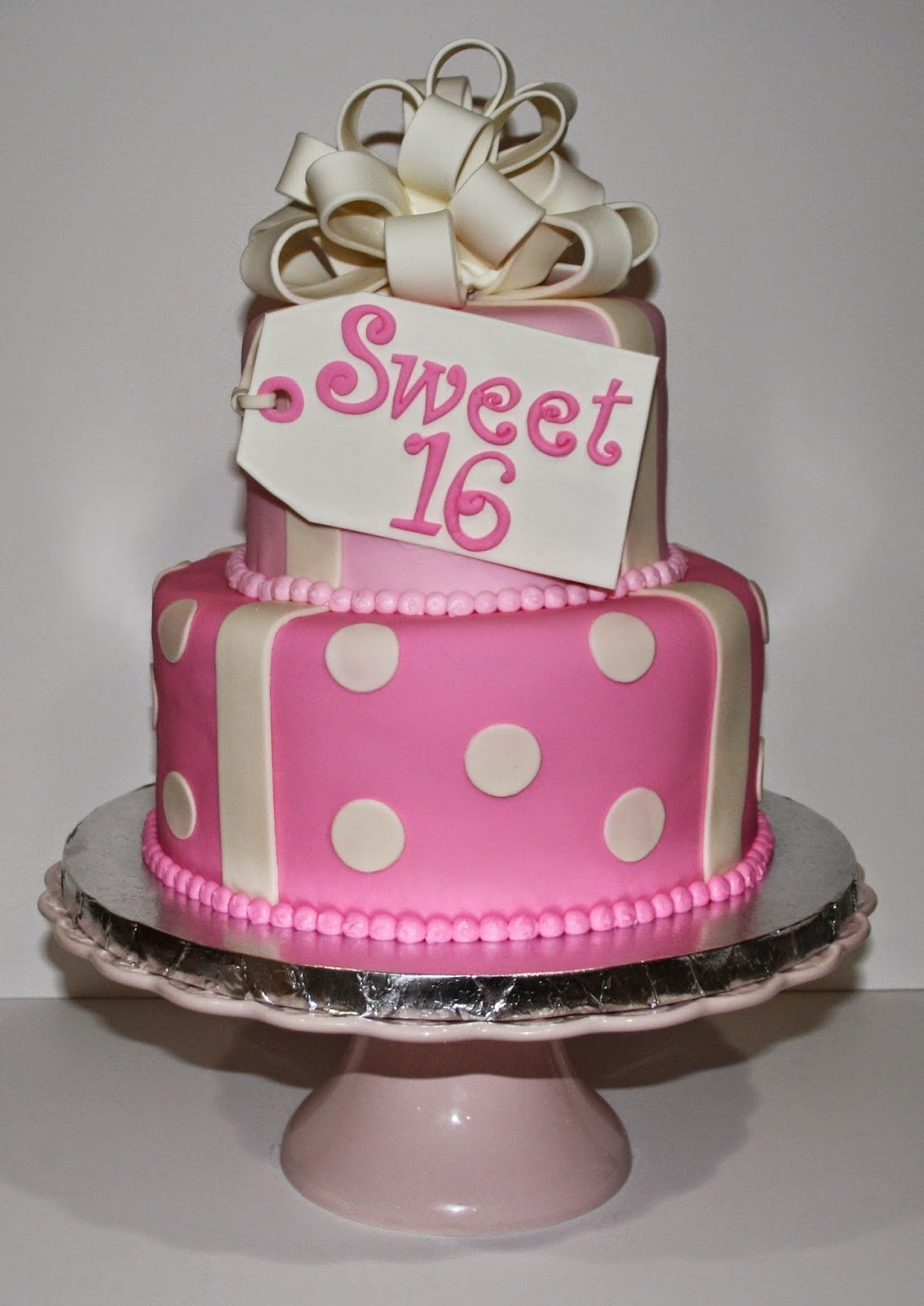 Sweet 16 Birthday Cakes
 Jacqueline s Sweet Shop Sweet 16 Birthday Cake and Cupcakes