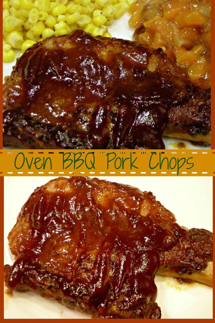 Sweet Baby Ray'S Bbq Pork Chops In Oven
 barbecue pork chops oven recipe