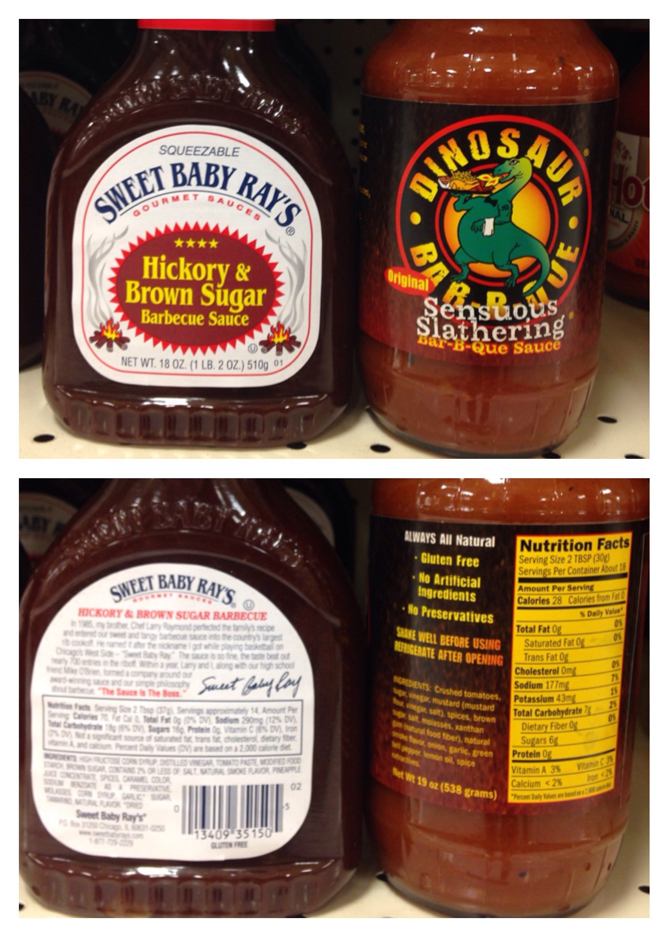 Sweet Baby Ray'S Bbq Sauce Nutrition
 FoodLabelFriday BBQ Sauce Eat Well with GinaEat Well