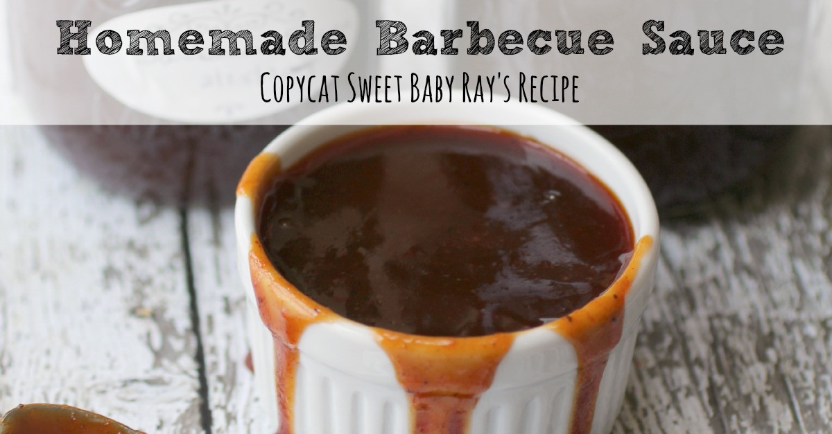 Sweet Baby Ray'S Bbq Sauce Recipe
 Homemade Barbecue Sauce Recipe