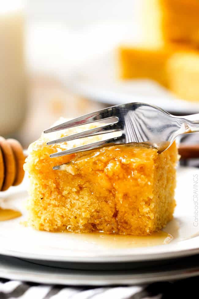 Sweet Corn Bread
 Moist Sweet Cornbread Carlsbad Cravings