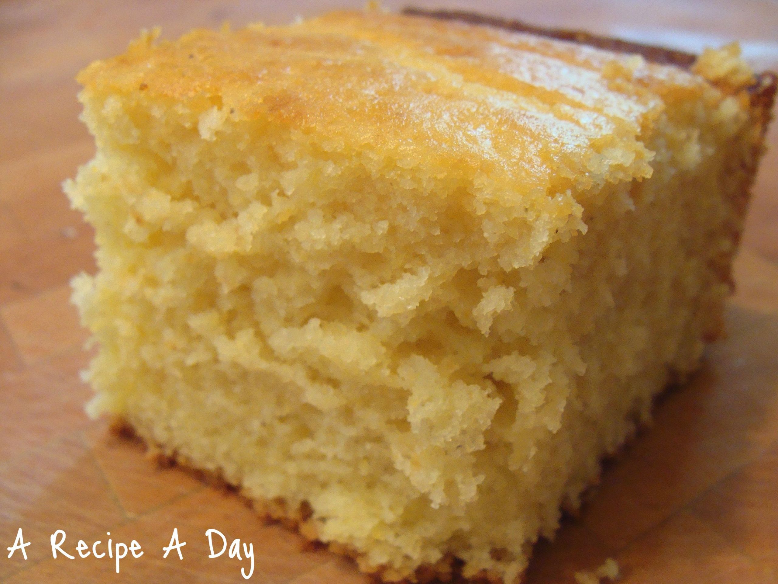 Sweet Corn Bread
 TWD No More and Sweet Cornbread