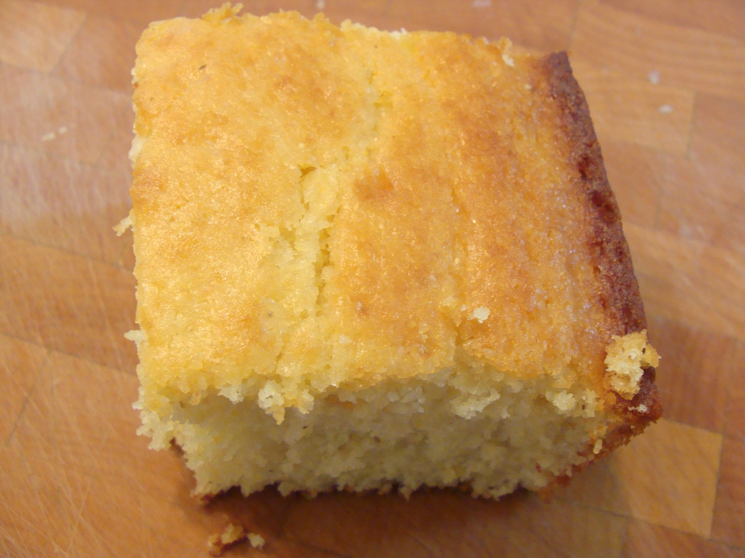 Sweet Corn Bread
 TWD No More and Sweet Cornbread