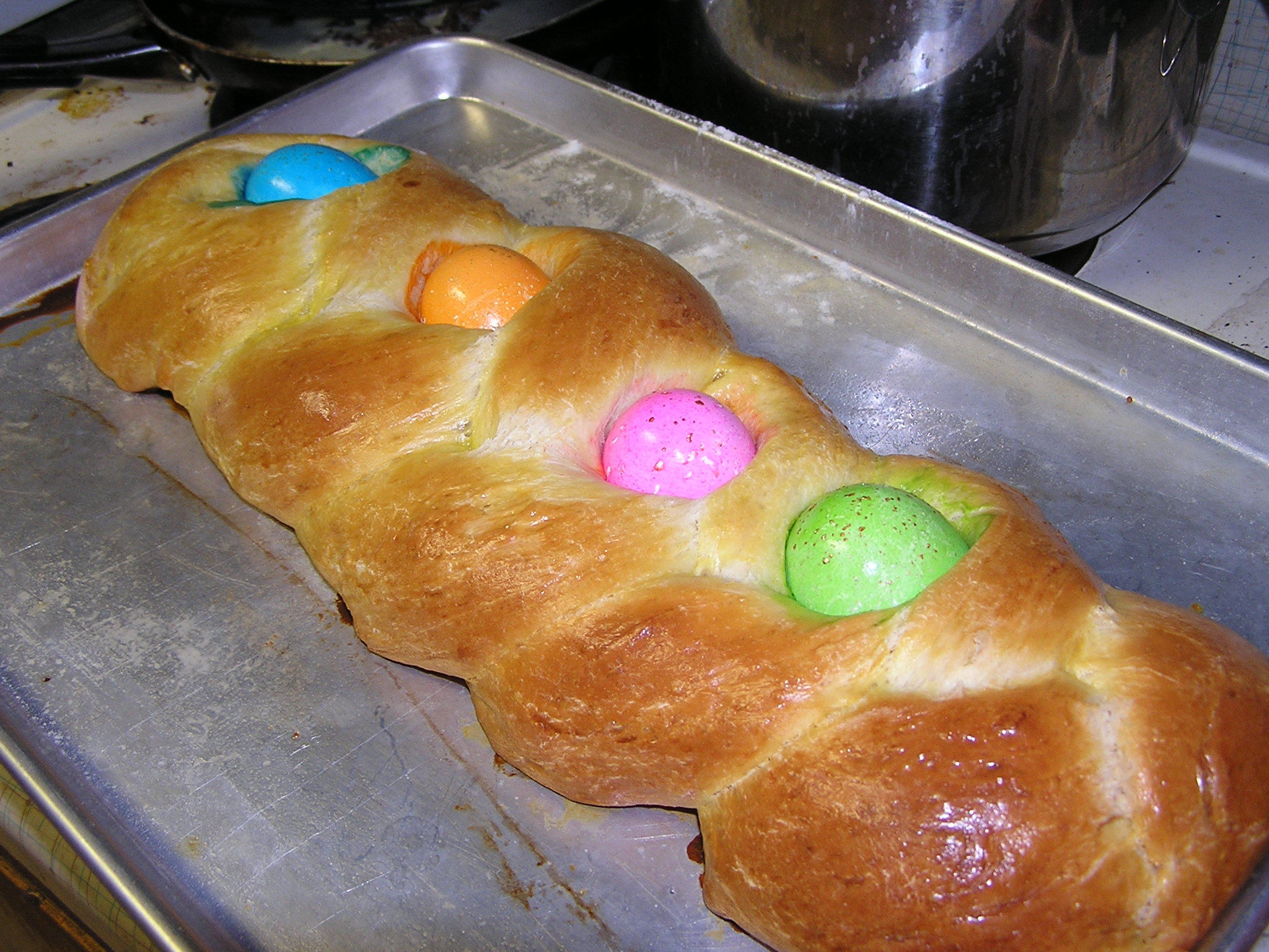 Sweet Italian Easter Bread
 Italian Braided Easter Bread