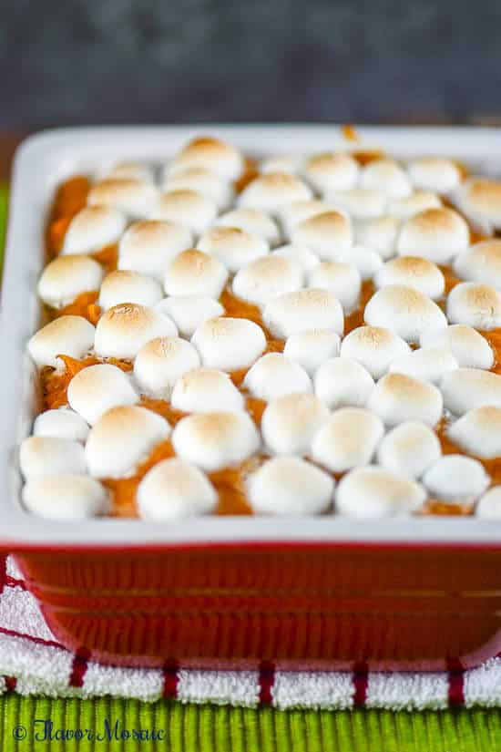 Sweet Potato And Marshmallow
 Sweet Potato Casserole with Marshmallows Flavor Mosaic