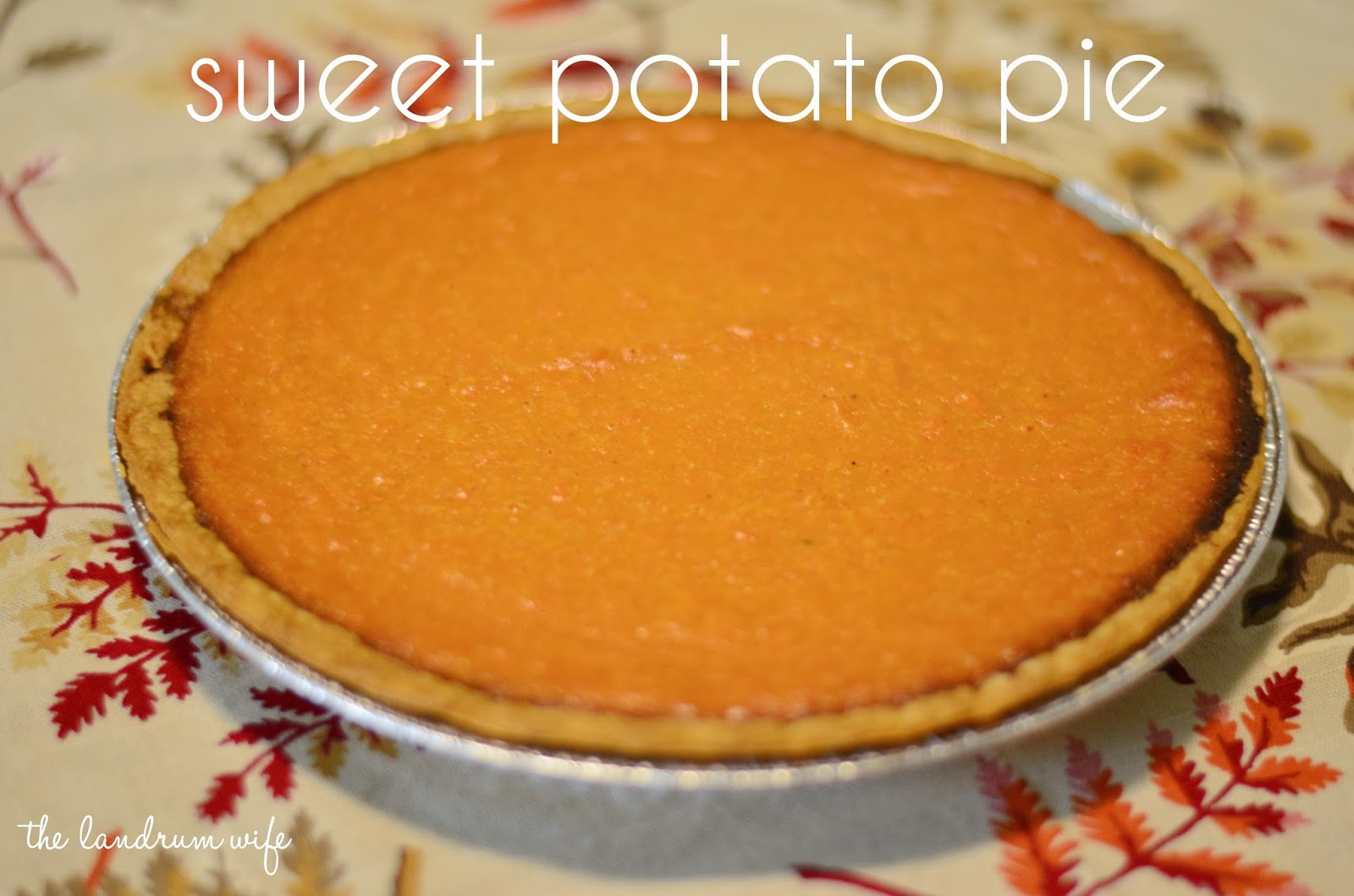 Sweet Potato Pie Recipe Paula Deen
 The Landrum Wife Sweet Potato Pie