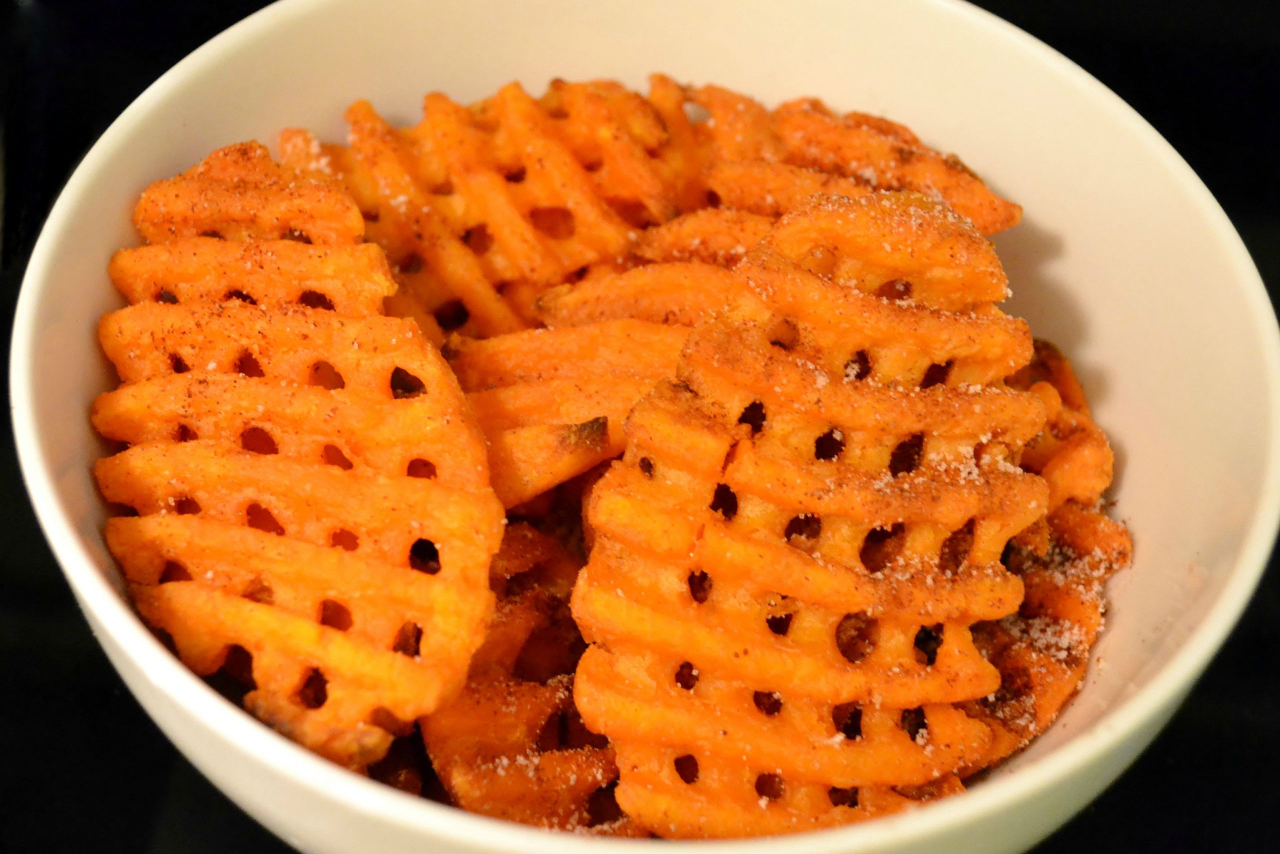 Sweet Potato Waffle Fries
 McCain Grocery Goodness Giveaway As The Bunny Hops