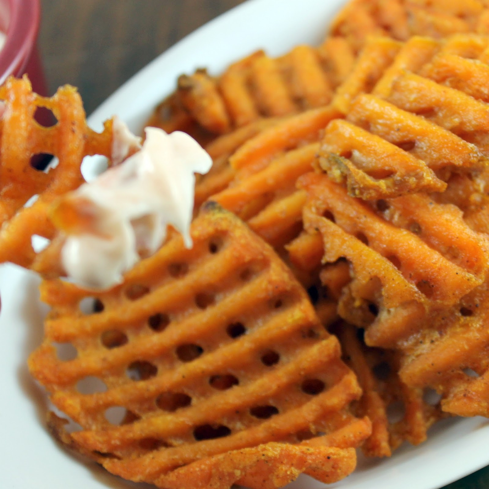 Sweet Potato Waffle Fries
 Alexia Waffle Cut Sweet Potato Fries