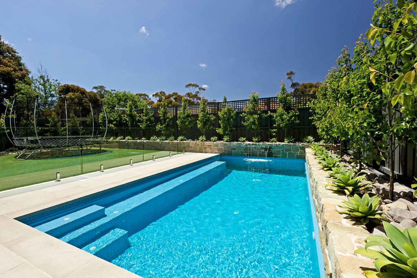 Swimming Pool Landscape Designs
 Swimming Pool Designs for Traditional Guesthouse in