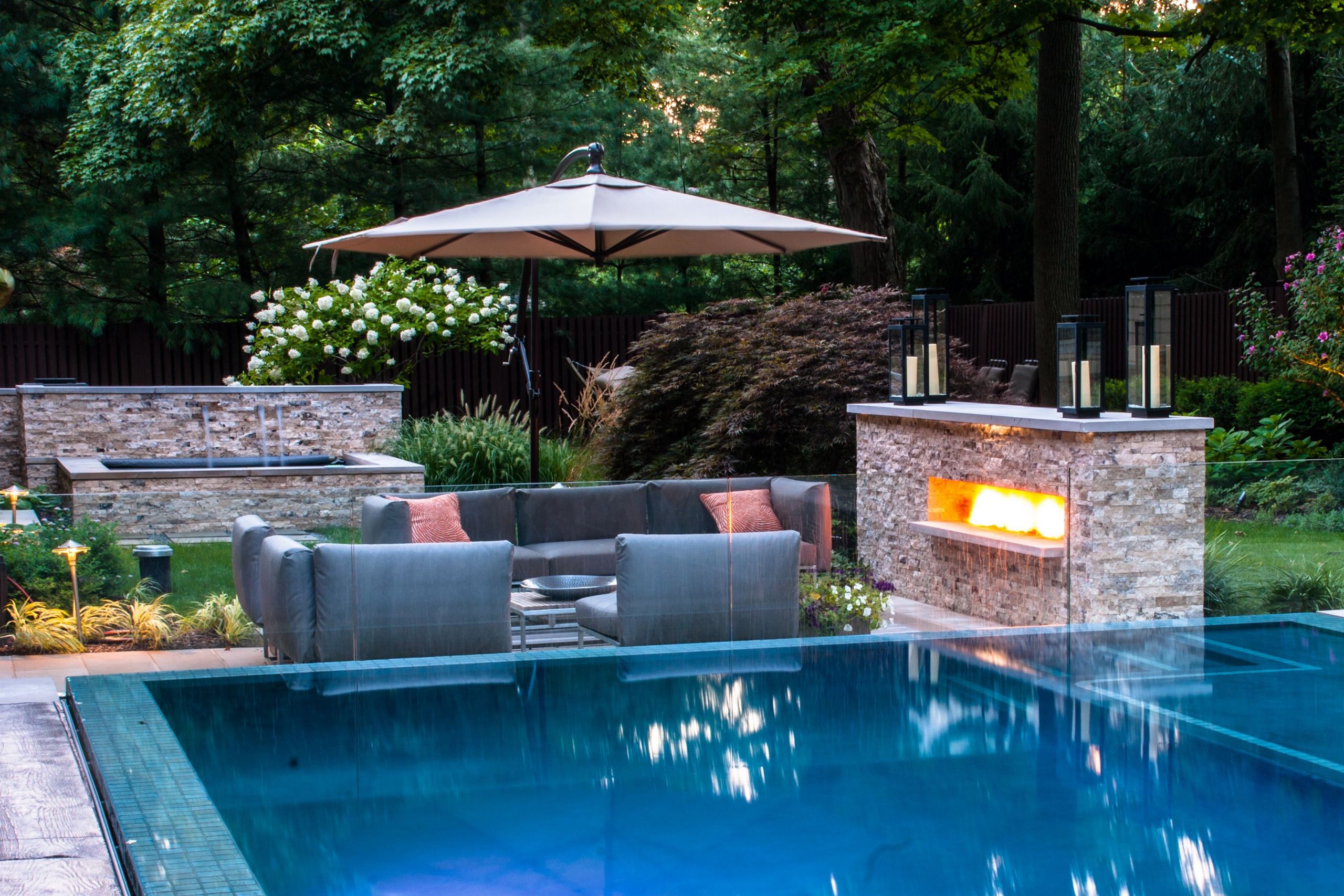 Swimming Pool Landscape Designs
 Bergen County NJ Pool & Landscaping Ideas Wins pany Awards