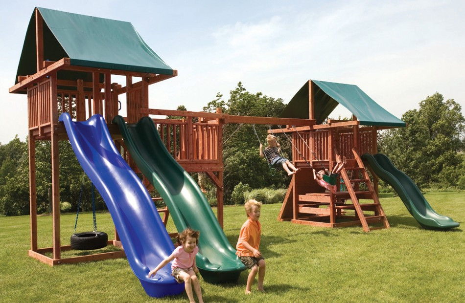 Swing Sets For Kids
 Quality Swing and Slide Sets for Kids