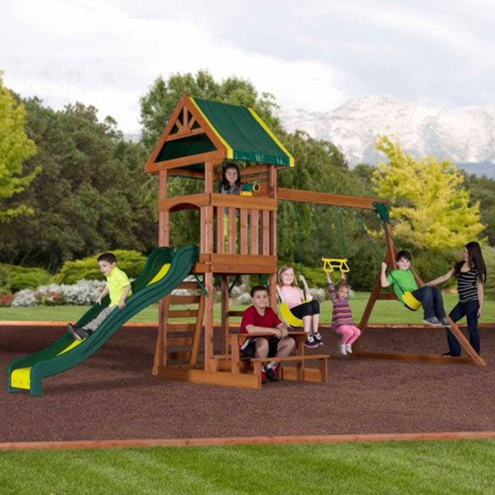 Swing Sets For Older Kids
 Best Rated Wooden Backyard Swing Sets For Older Kids