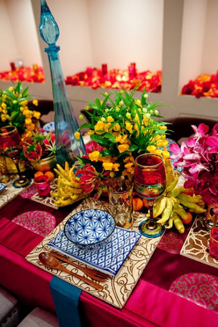 Table Decoration Ideas For Dinner Party
 Tablescape Tuesday Pink Indian Party