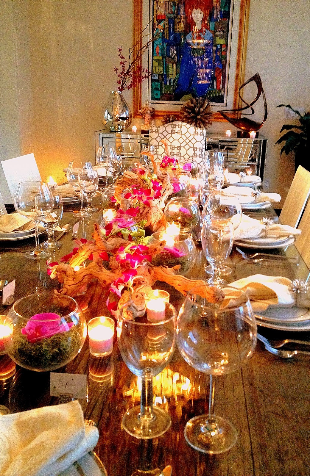 Table Decoration Ideas For Dinner Party
 The Cuban In My Coffee Chic And Easy Dinner Party Decor