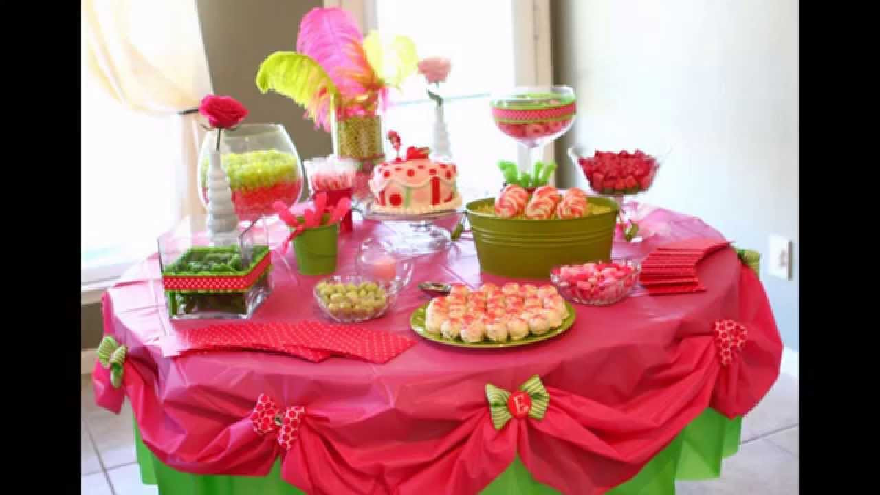 Table Decorations For Birthday Party
 Home Birthday party table decoration ideas