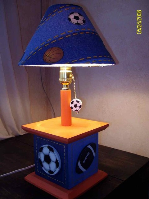 Table Lamp For Kids
 Sports Table Lamps for Kids Room Kids Lamps by Under Ten