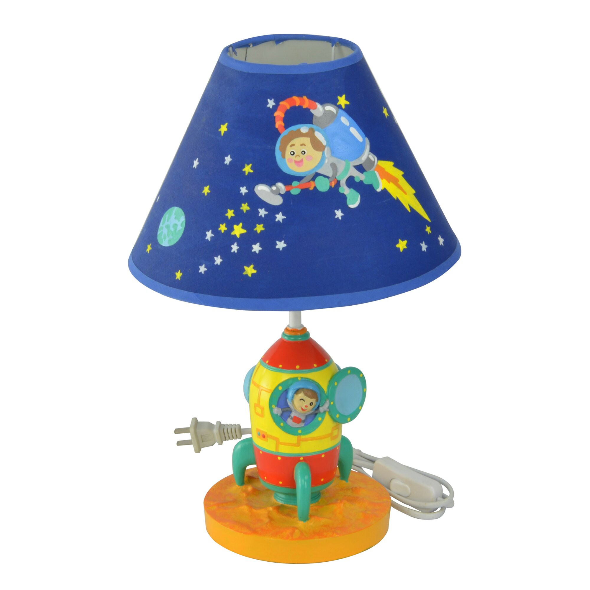 Table Lamp For Kids
 Fantasy Fields Outer Space 14 5" Table Lamp