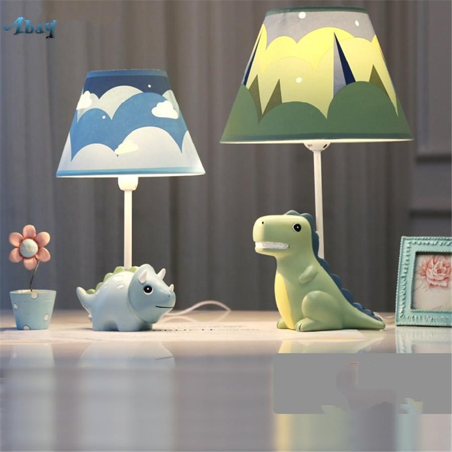 Table Lamp For Kids
 2020 Creative Cartoon Resin Dinosaurs Table Lamps For