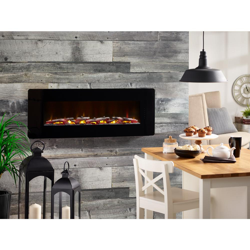 Table Top Electric Fireplace
 C3 Winslow 48 in Wall Mount Tabletop Linear Electric