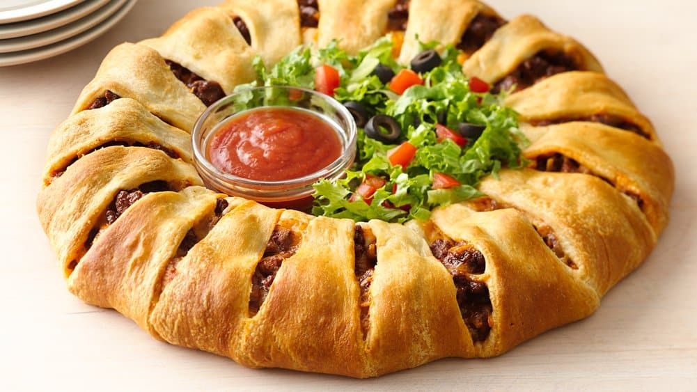 Taco Dinner Ideas
 15 Quick Crescent Roll Recipes from Pillsbury