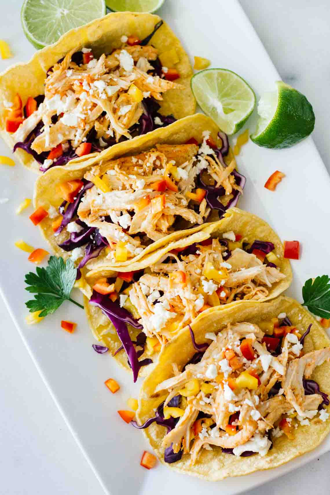 Taco Dinner Ideas
 Healthy Sriracha Shredded Chicken Tacos Jar Lemons