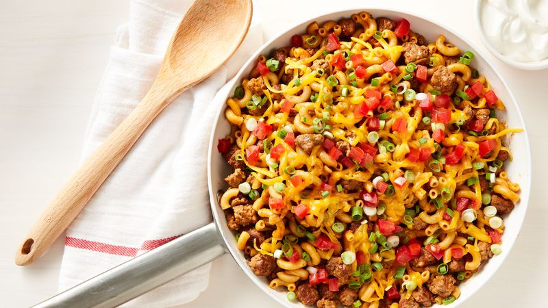 Taco Dinner Ideas
 Taco Skillet Dinner Recipe Pillsbury