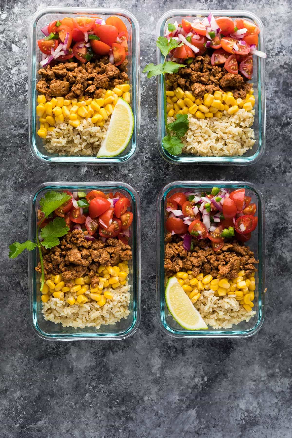 Taco Dinner Ideas
 Turkey Taco Lunch Bowls Meal Prep