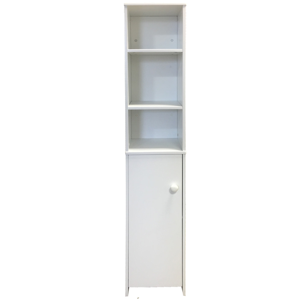 Tall Bedroom Cabinet
 Tall Bathroom Cabinet Cupboard Bedroom Storage Unit White