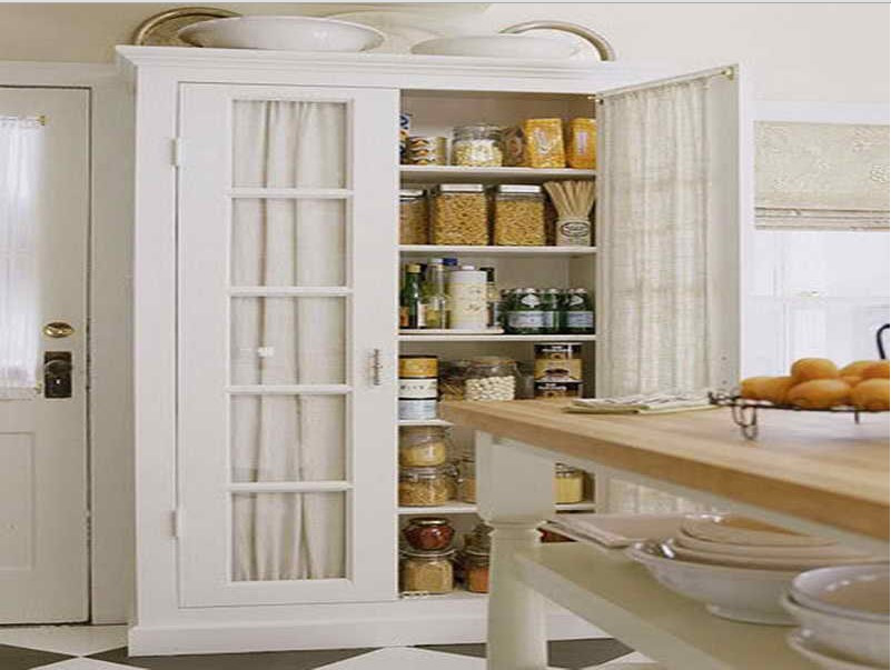 Tall White Kitchen Cabinets
 Tall White Kitchen Pantry Cabinet Decor IdeasDecor Ideas