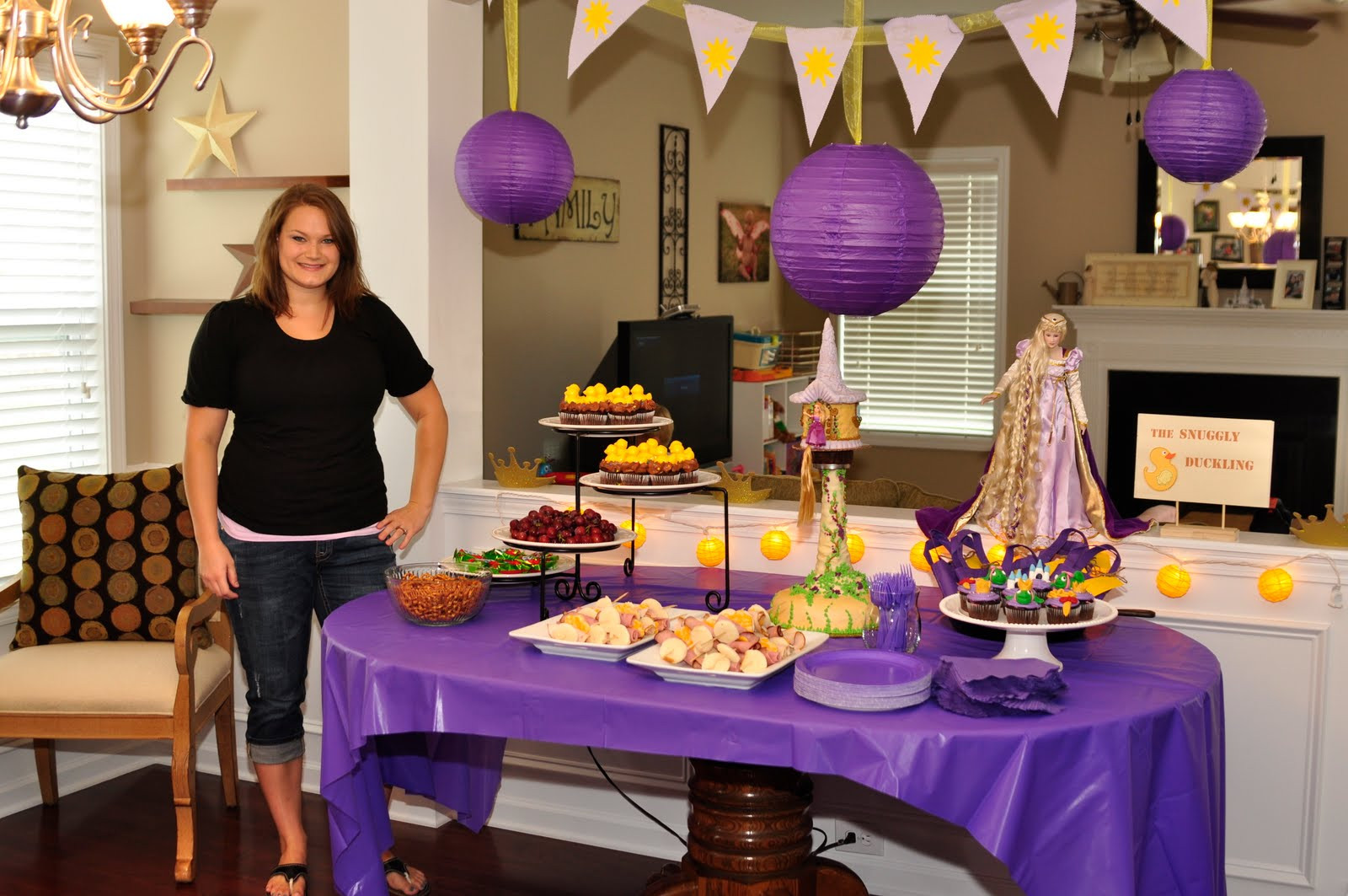 Tangled Birthday Party Supplies
 GROSS FAMILY Rileys Second Birthday Party Tangled Theme