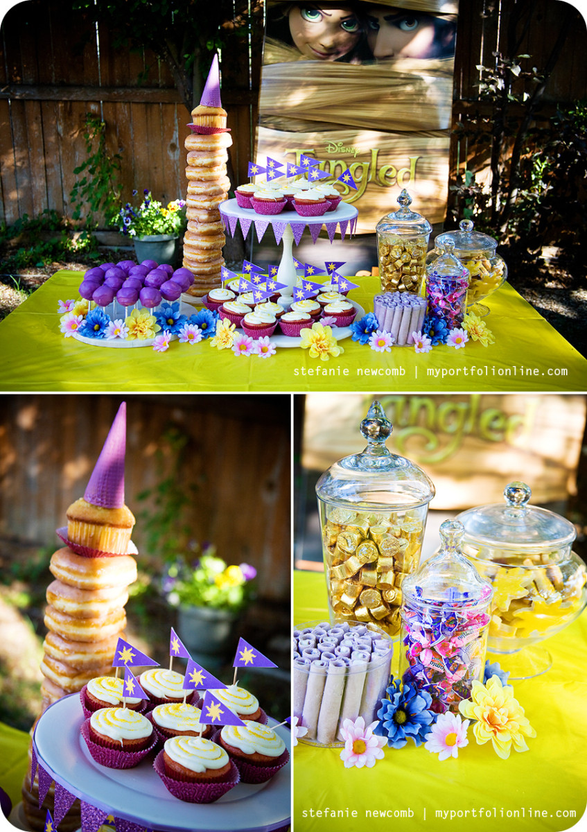 Tangled Birthday Party Supplies
 Rapunzel Tangled Birthday Party of the Month Way to go