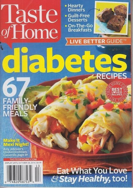 Taste Of Home Diabetic Recipes
 Taste of Home Diabetes Recipes 2014 Live Better Guide