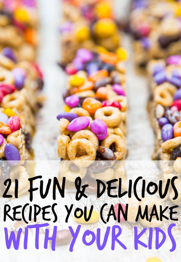 Tasty Recipes For Kids
 21 Fun And Delicious Recipes You Can Make With Your Kids