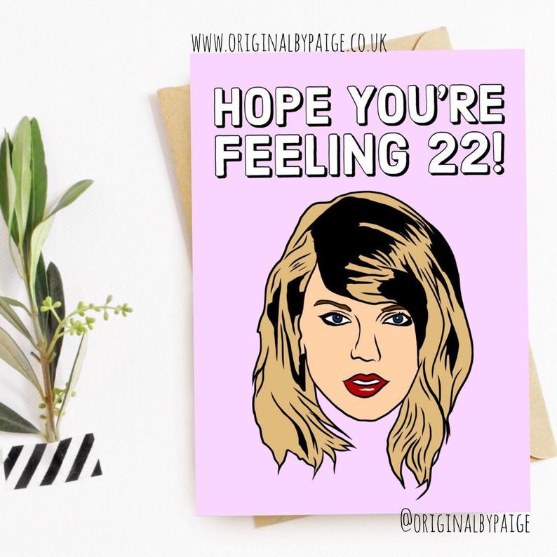 The Best Ideas for Taylor Swift Birthday Cards Home, Family, Style