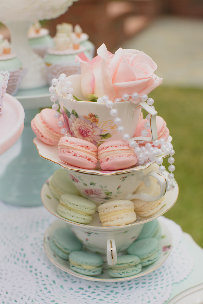 Tea Cup Party Ideas
 Kara s Party Ideas Pink Vintage Tea Party