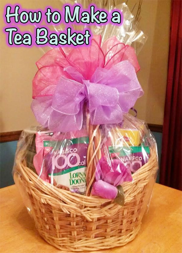 Tea Gift Baskets Ideas
 Tea Gift Basket GiftBasketAppeal diy tutorial