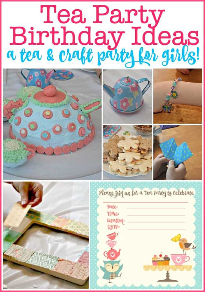 Tea Party Crafts Ideas
 Tea Party Birthday Ideas A Tea and Crafts Party that is