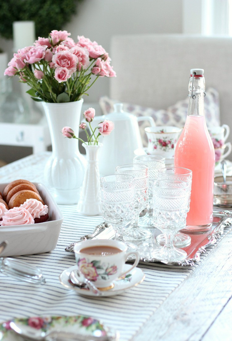 Tea Party Decorations Ideas
 GALentine s Day Tea Party Vintage Style Satori Design