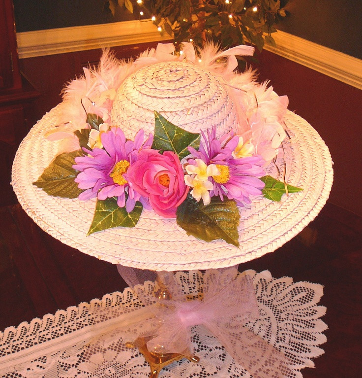 Tea Party Hat Ideas
 Hat Decorating Ideas Tea Party