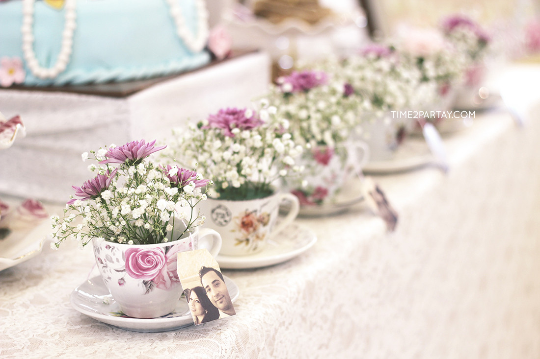 Tea Party Ideas For Bridal Shower
 An Afternoon Tea Bridal Shower