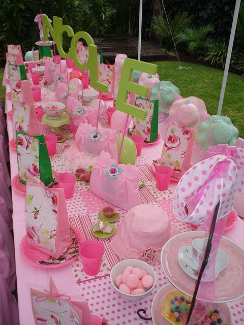 Tea Party Ideas For Kids Birthday
 59 best Korina s 4th Birthday Party TEA PARTY images on