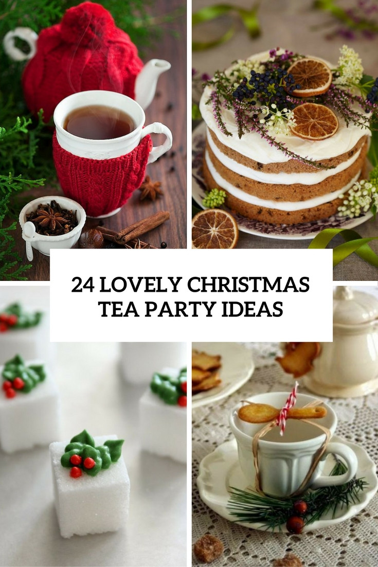 Tea Party Ideas
 24 Lovely Christmas Tea Party Ideas Shelterness