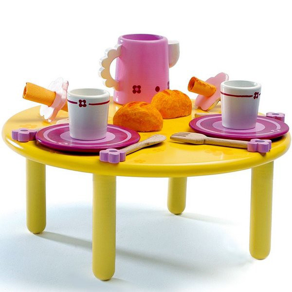 Tea Party Set For Kids
 Wooden and Lead Free Tea Party Set For Kids is a Safe Toy