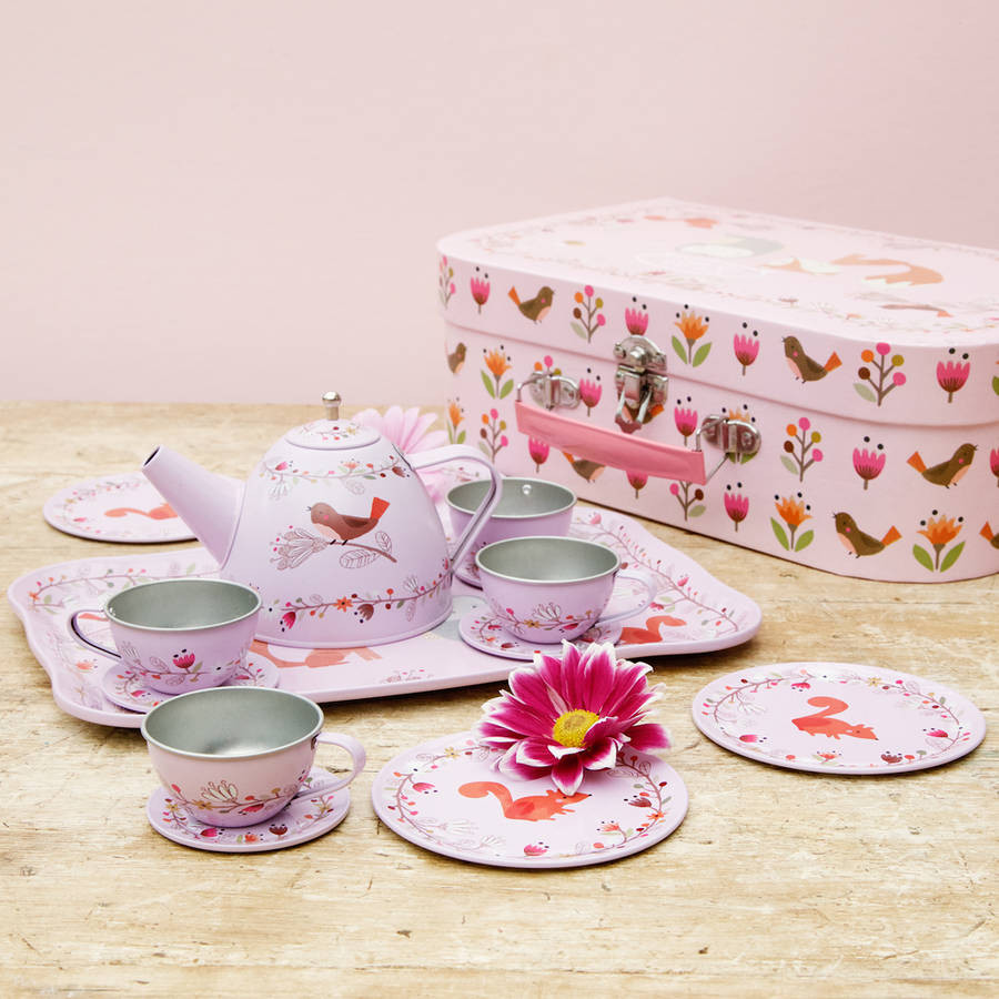 Tea Party Set For Kids
 personalised children s tea party set by jonny s sister