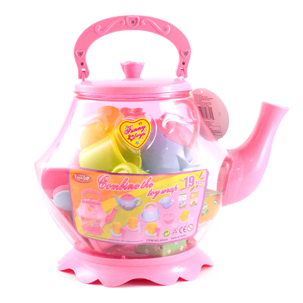 Tea Party Set For Kids
 19pc Children s Pretend Play Tea Party Tea Pot Set w