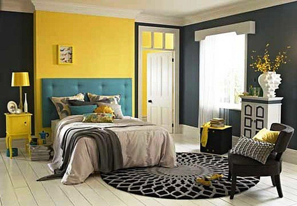 Teal And Grey Bedroom Walls
 10 Beautiful Bedroom Color bos